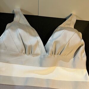 Wow Couture Women's Shades of Gray Bandage Dress Size L